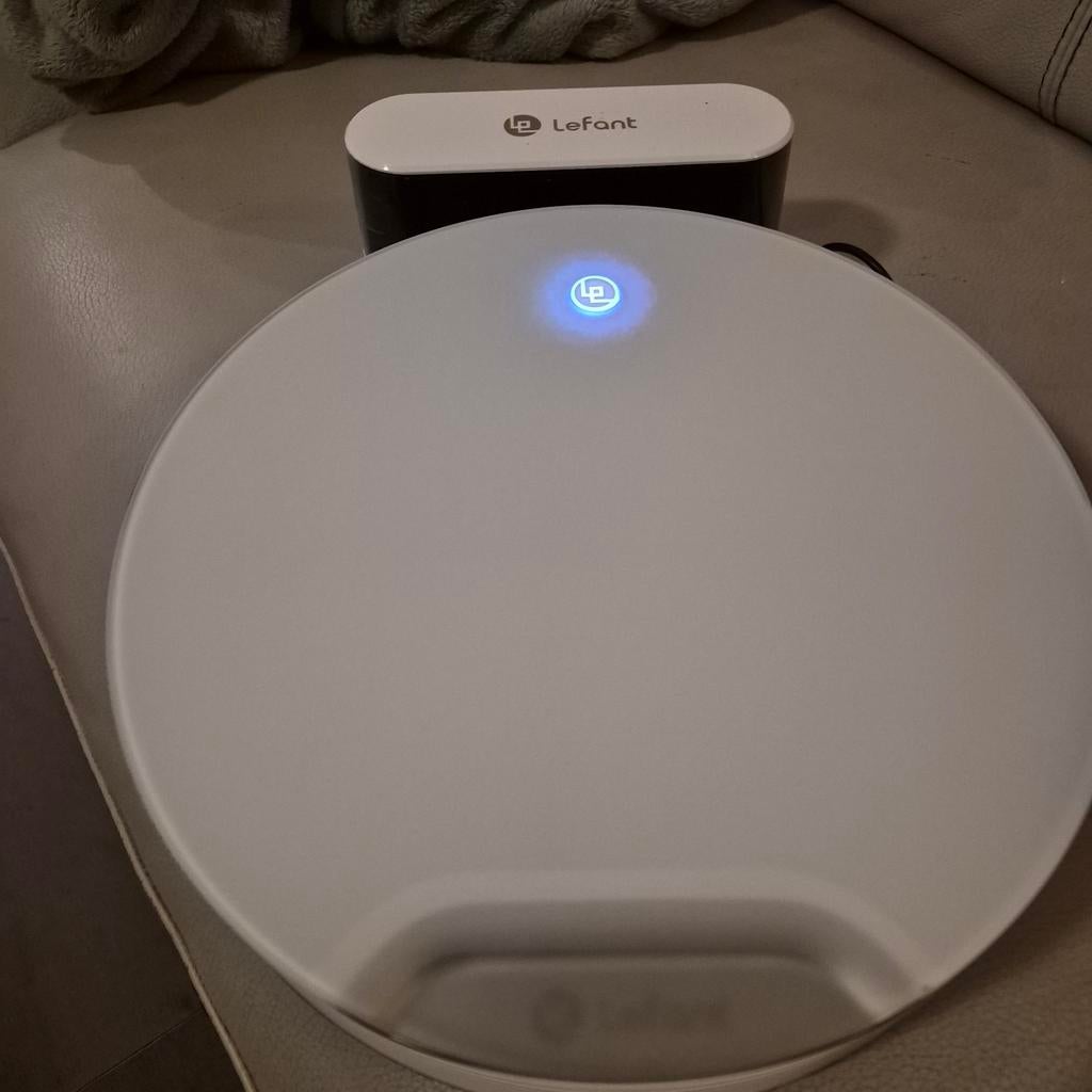 Lefant Robotstofzuiger N1, Ophalen of Verzenden, Zo goed als nieuw, Reservoir, Robotstofzuiger