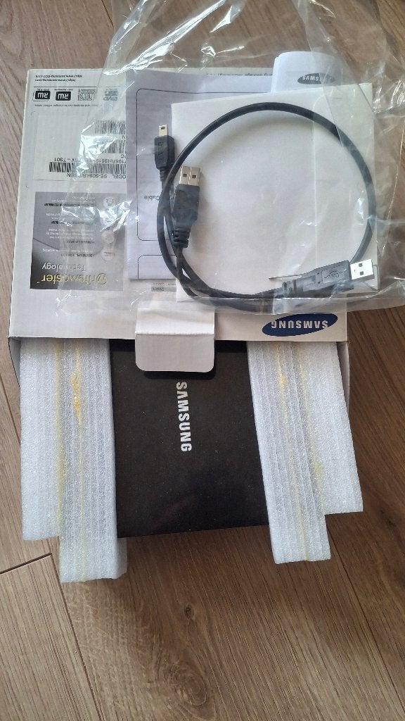 Samsung Slim Externe DVD Writer Super-Writemaster, Computers en Software, Verzenden, Cd, Zo goed als nieuw, Windows
