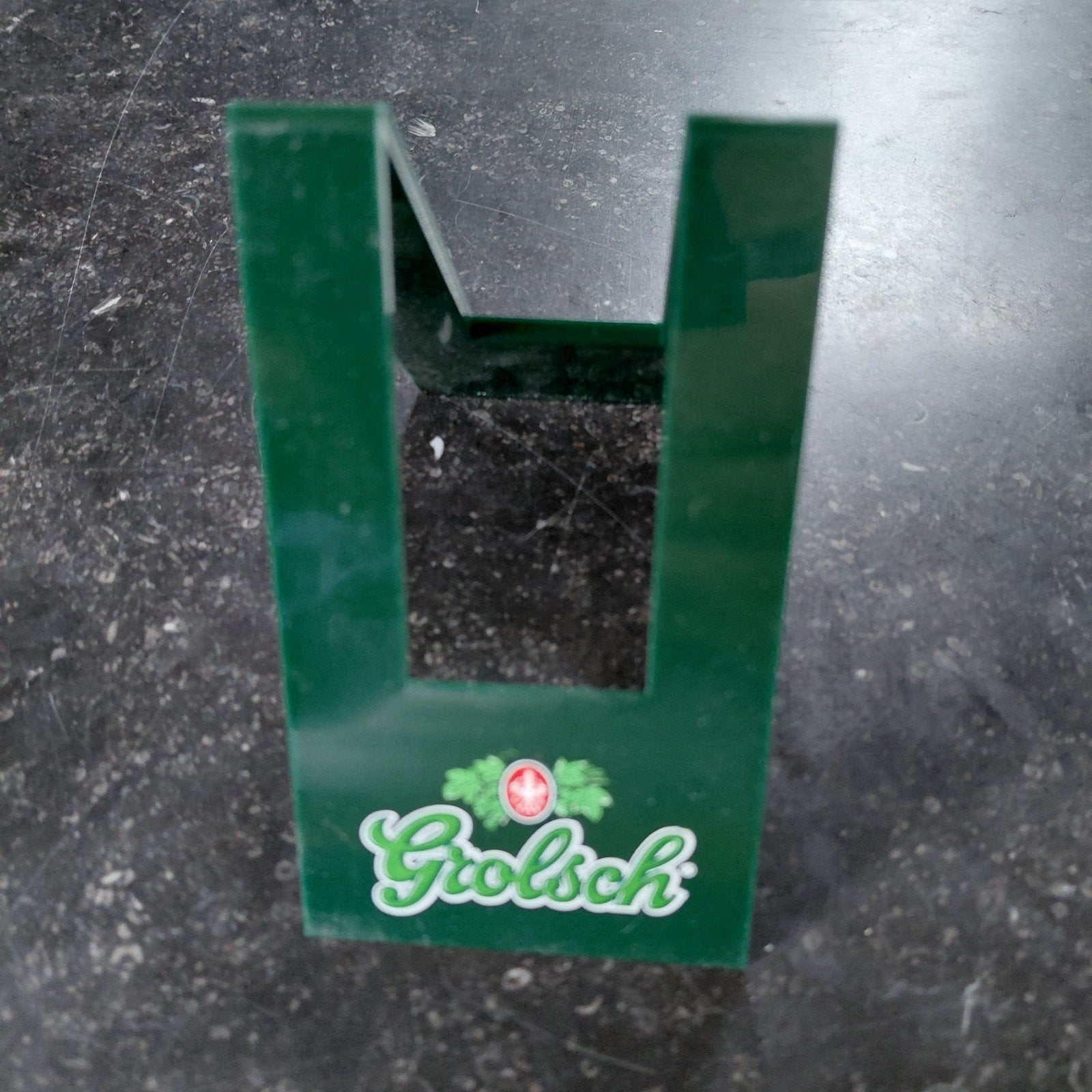 Grolsch Fleshouder - Groen, Ophalen of Verzenden, Gebruikt, Overige typen, Grolsch