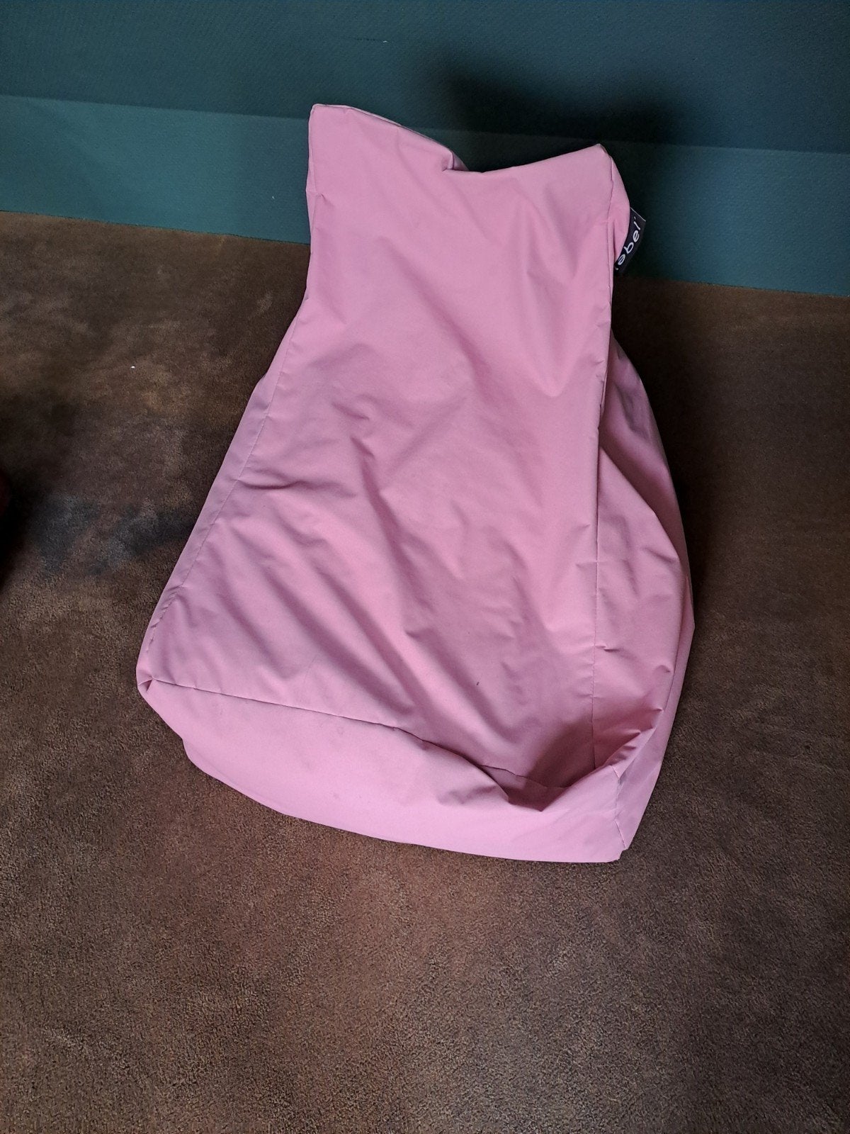 Roze zitzak van Lebel, Ophalen, Gebruikt, Roze, Zitzak