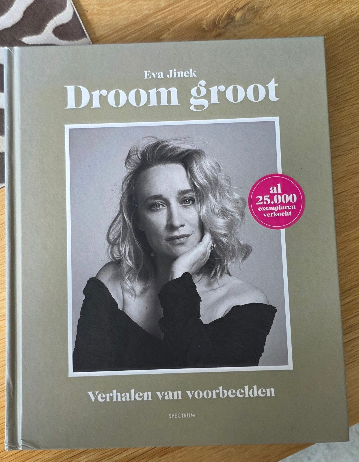 Droom Groot - Eva Jinek (Verhalen van Voorbeelden), Boeken, Ophalen of Verzenden, Zo goed als nieuw, Eva Jinek, Overige