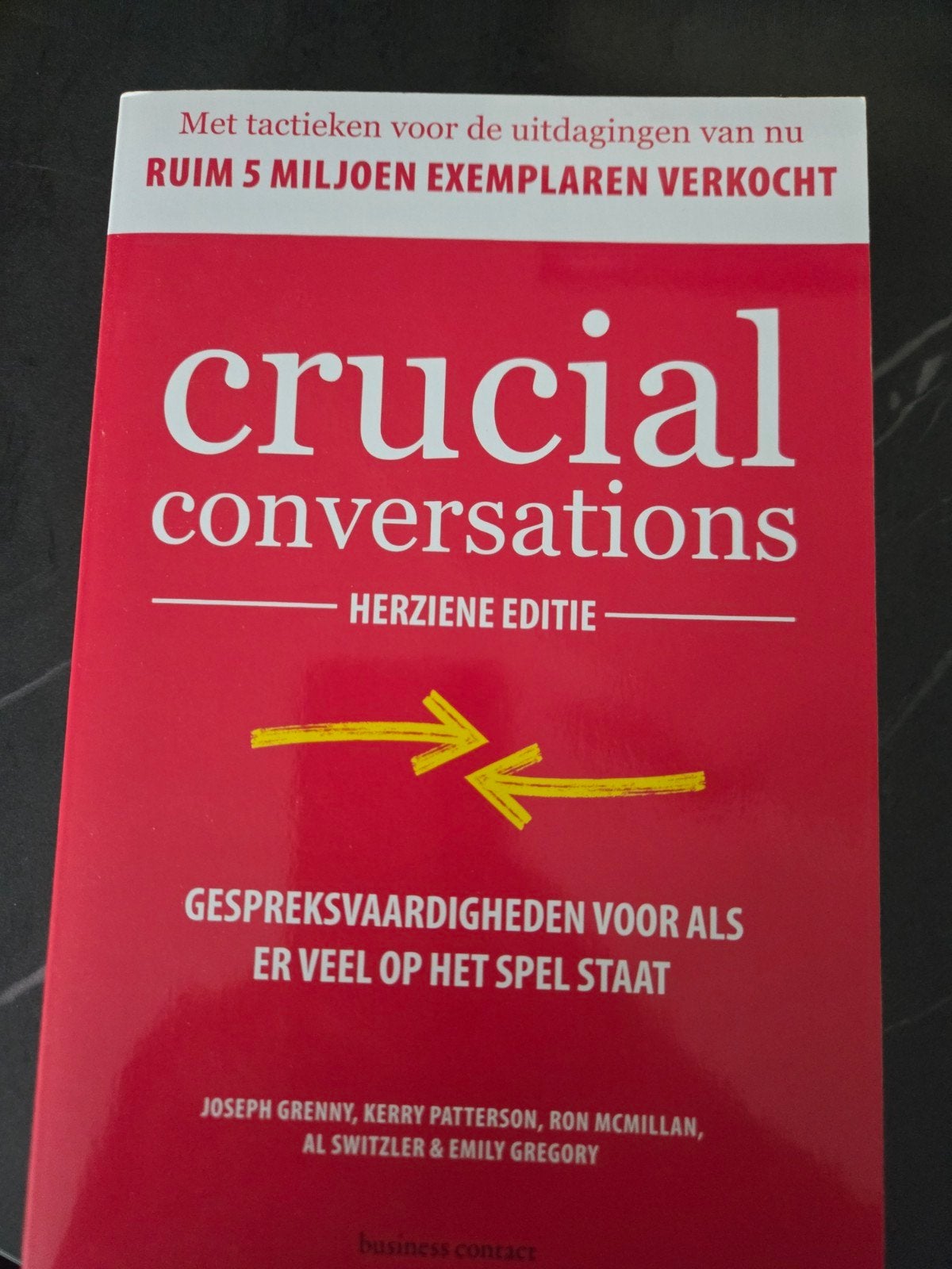 Crucial Conversations - Herzien editie, Ophalen of Verzenden, Zo goed als nieuw, Management, Joseph Grenny, Kerry Patterson, Ron McMillan