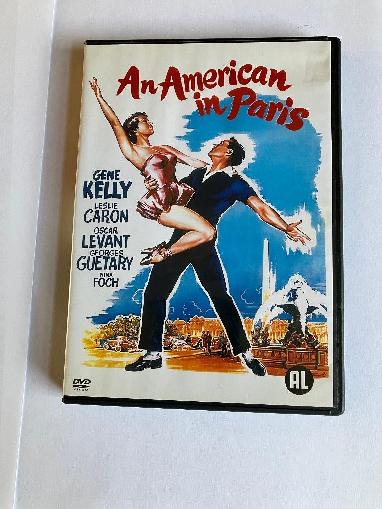 an american in paris dvd 1951 gene kelly klassieker, Cd's en Dvd's, Dvd's | Klassiekers, Alle leeftijden, Ophalen of Verzenden