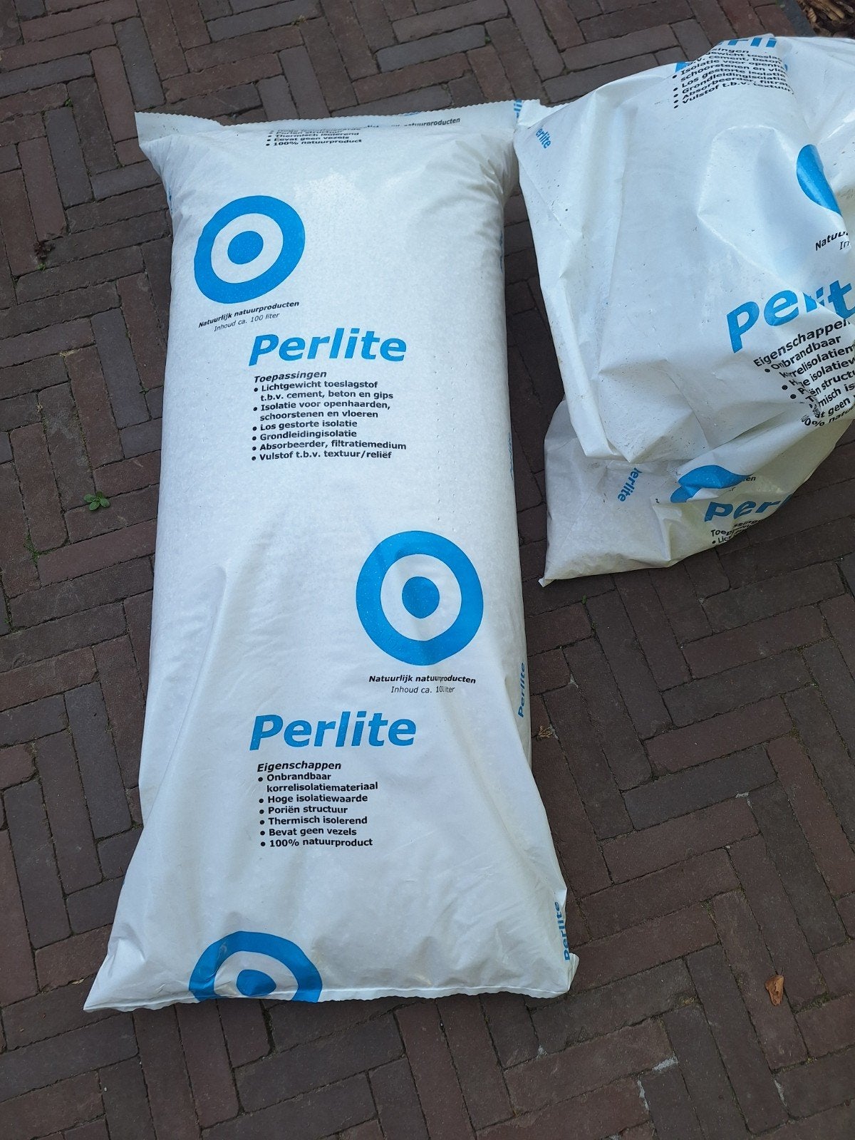 Nieuwe Zak Perlite Korrels – 100 Liter, Ophalen, Nieuw