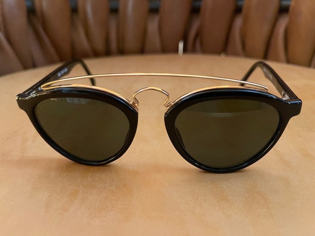 NIEUWE Vintage zonnebril B&L Ray-Ban Gatsby 8 zwart GAT01, Gebruikt, Zonnebril, Zwart, Ophalen of Verzenden