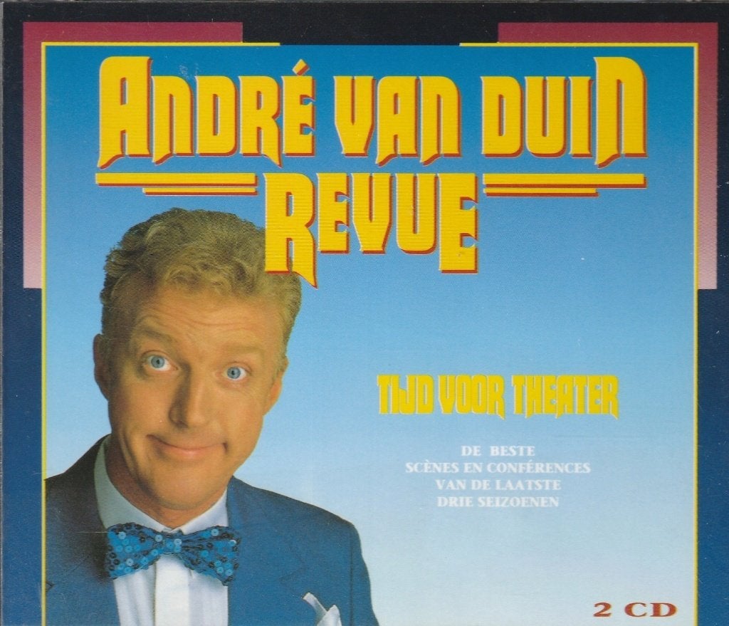 Andre van Duin - Tijd voor Theater - 2CD als Nieuw, Ophalen of Verzenden, Zo goed als nieuw, Levenslied of Smartlap, Album