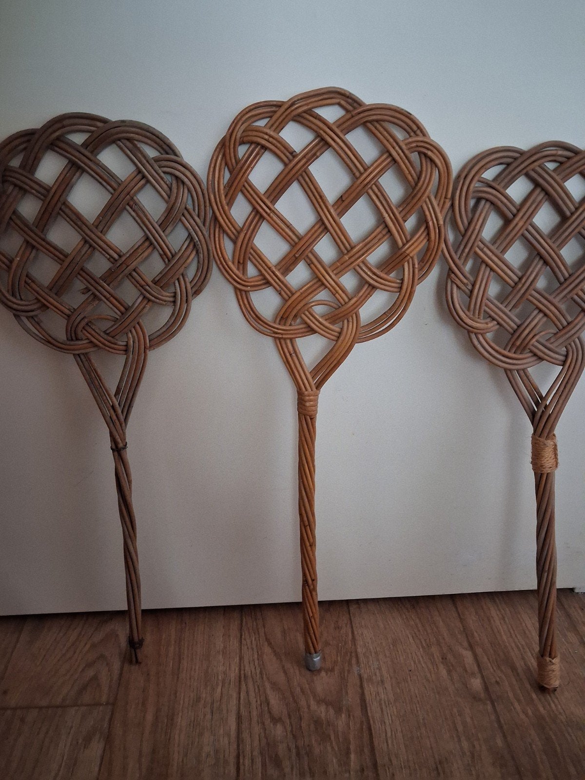 MATTENKLOPPERS 3 ST. DEGELIJKE STEVIGE ECHT OUDE EXEMPLAREN, Antiek en Kunst, Curiosa en Brocante, Ophalen of Verzenden
