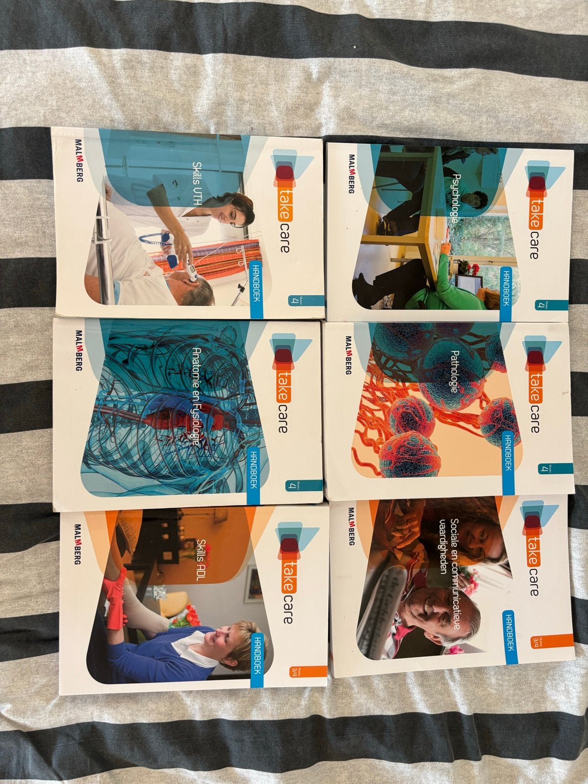Take Care Handboeken MBO Verpleegkunde (6 delen), Boeken, Ophalen of Verzenden, Beta, Zo goed als nieuw, MBO