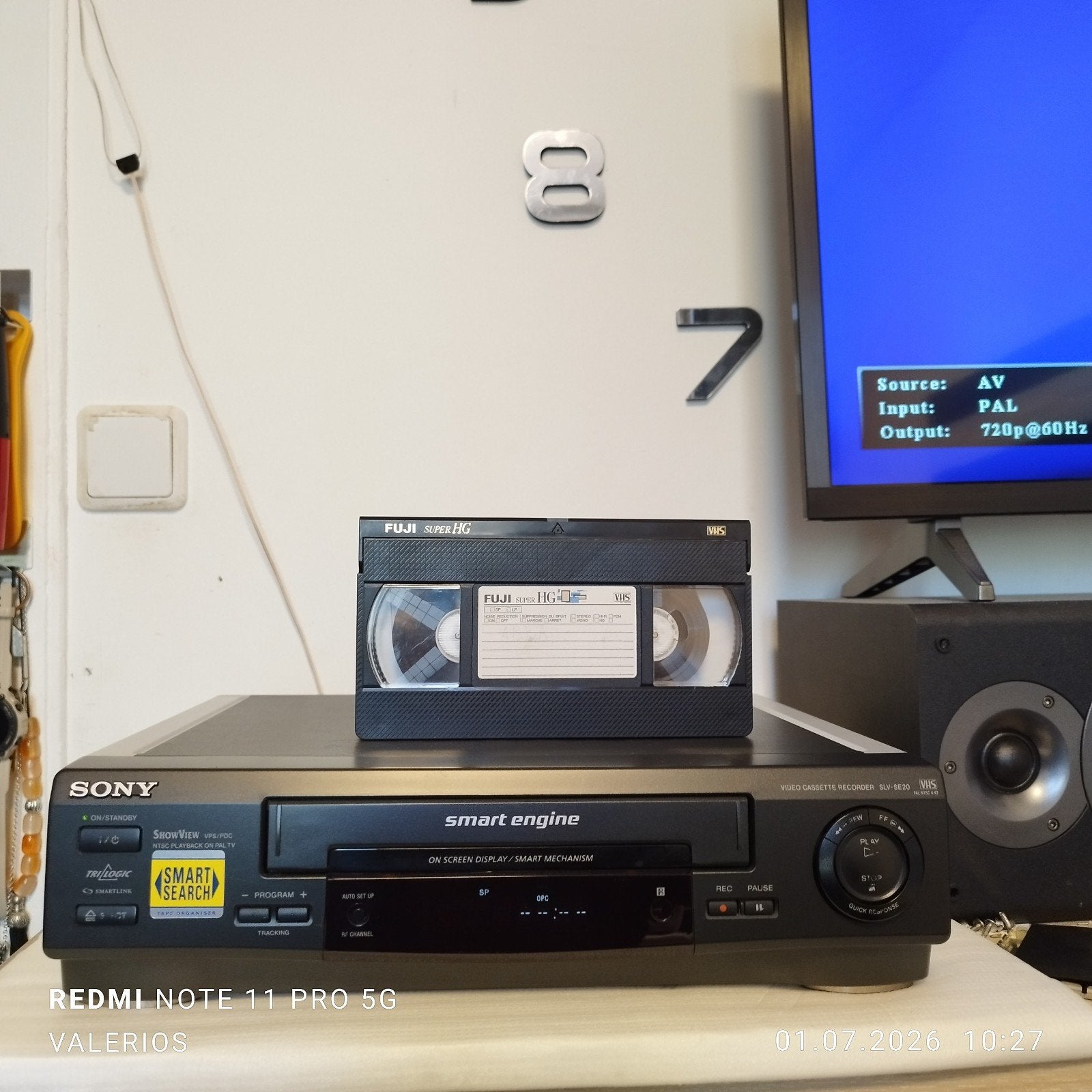 SONY video cassette recorder., Ophalen of Verzenden, Gebruikt, Sony