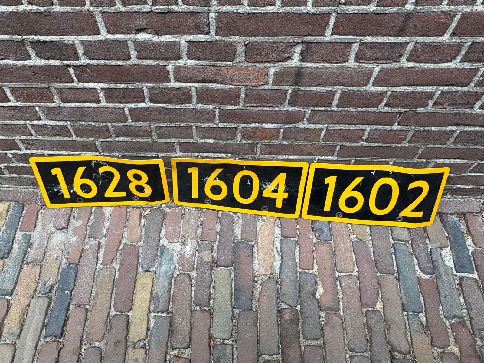 Originele NS seinbordjes, Ophalen of Verzenden, Gebruikt, Trein, Overige typen