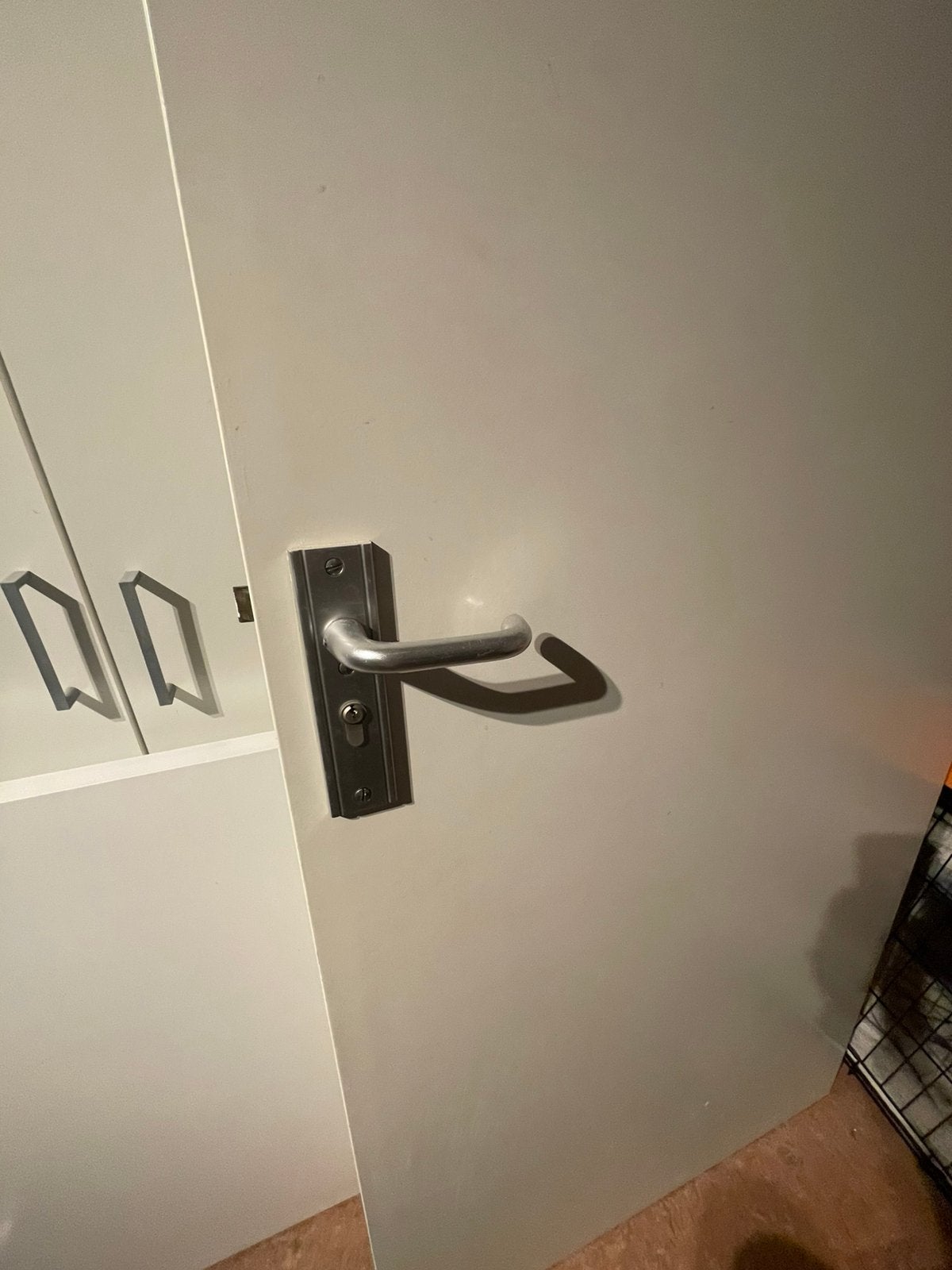 Binnendeur massief 83 x 210, Doe-het-zelf en Verbouw, Deuren en Horren, Binnendeur, Ophalen of Verzenden, Zo goed als nieuw, 200 tot 215 cm