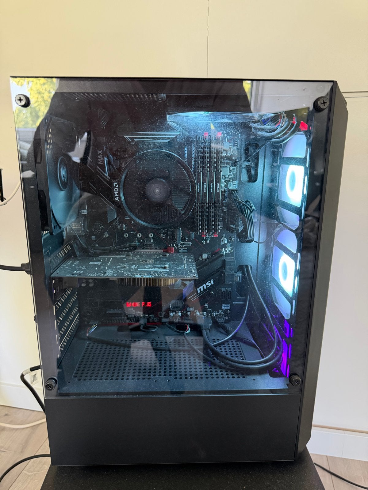 MSI Gaming PC - Ryzen 5 2600X, GTX 750, 32GB RAM, Ophalen, Gebruikt, 32 GB, Gaming