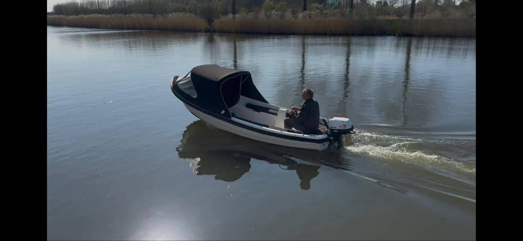 Starten en varen. Leuke sloep, Ophalen