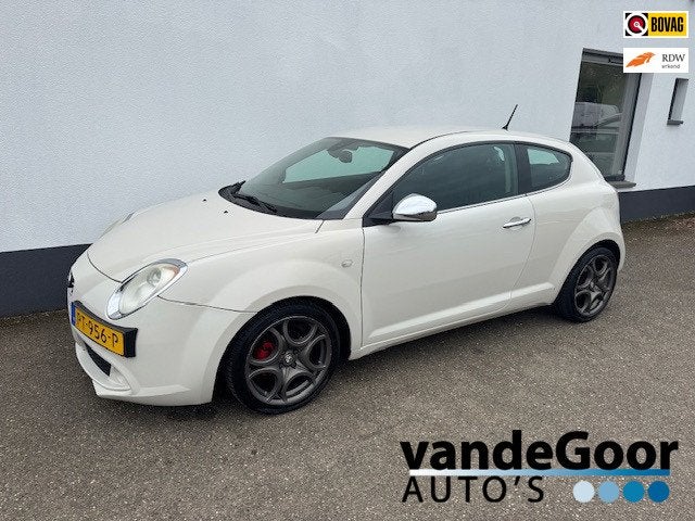 Alfa Romeo MiTo 1.4 Distinctive, '09, airco, navi in een net, Auto's, Voorwielaandrijving, Euro 5, Stof, Gebruikt