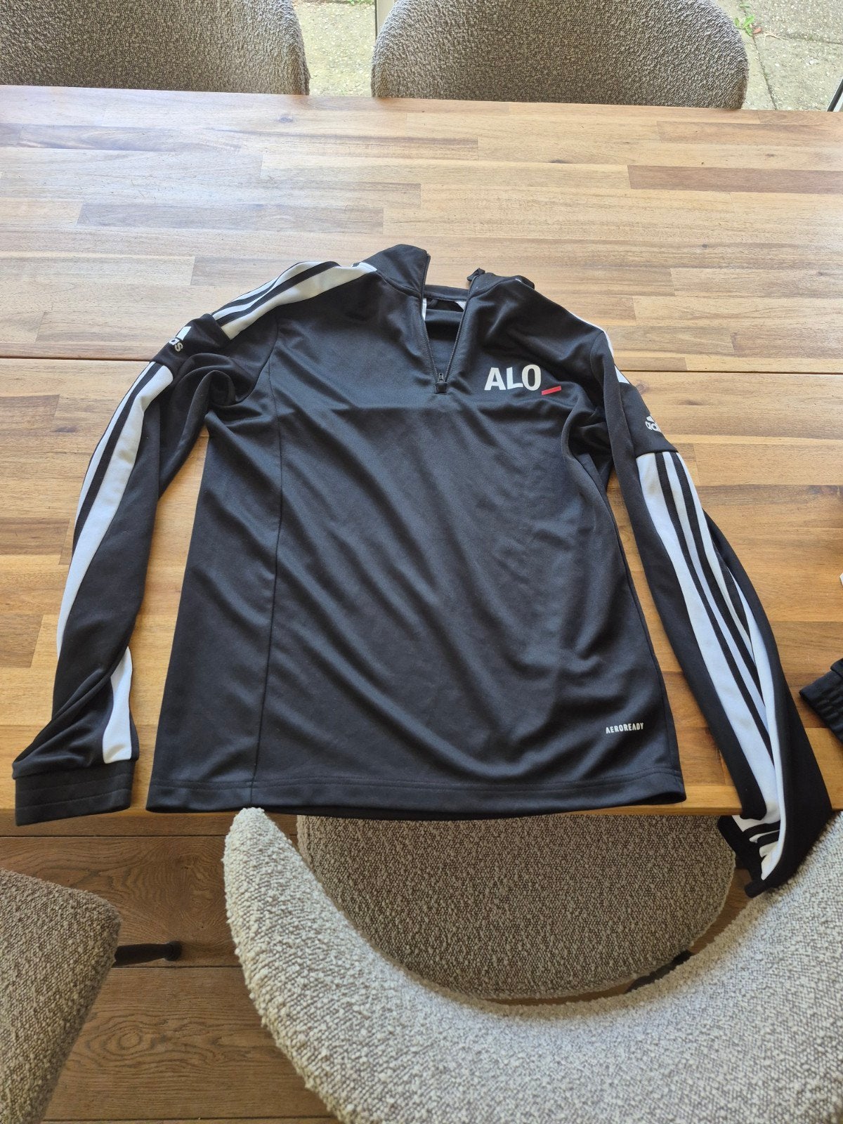 Alo Adidas sportkleding set., Zwart, Ophalen of Verzenden, Zo goed als nieuw, Adidas