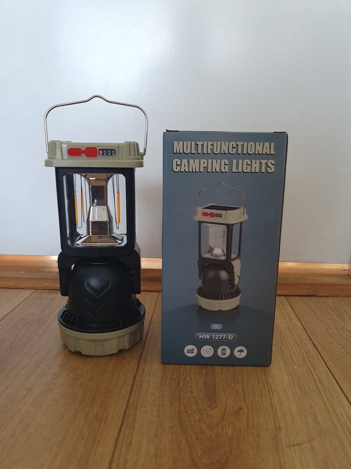 Multifunctionele Campinglamp met Powerbank Functie, Ophalen of Verzenden, Nieuw, Accu