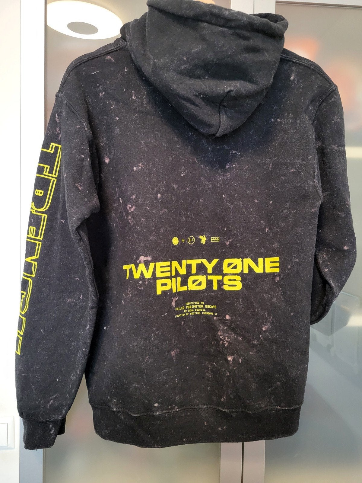 Officiële Twenty One Pilots Hoodie (Trench) – maat S, Ophalen of Verzenden, Kleding