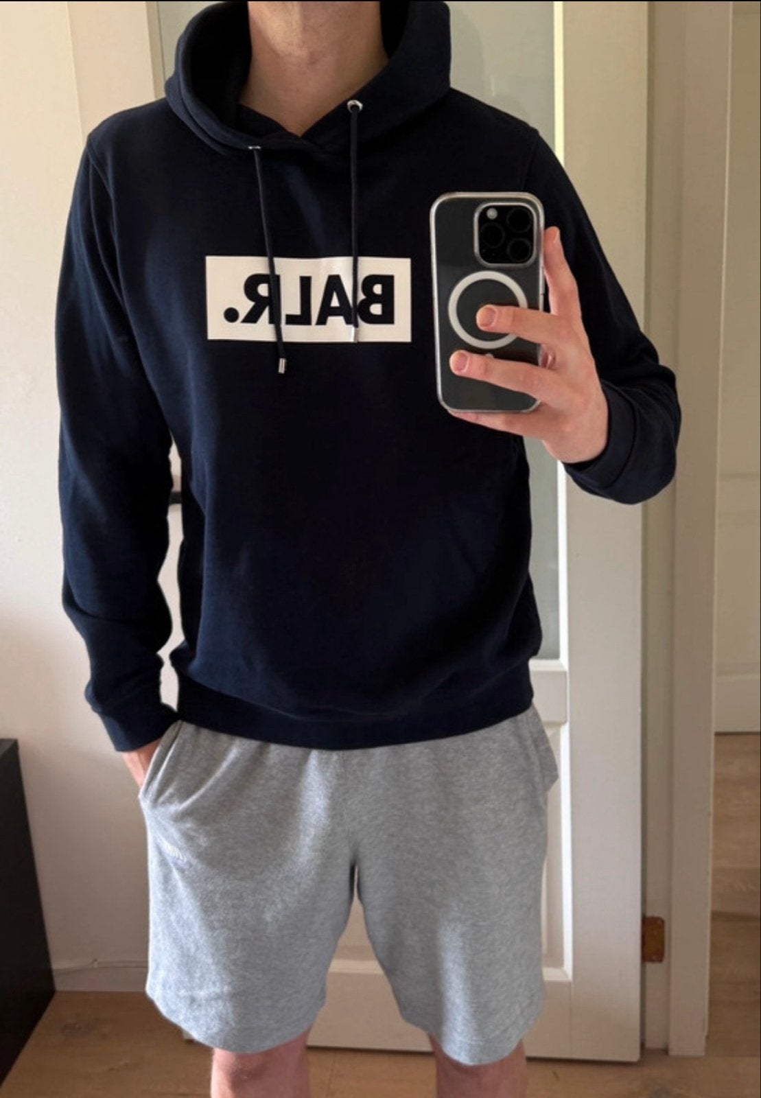 Nieuwe BALR hoodie maat M - Donkerblauw, Verzenden, Nieuw, Blauw