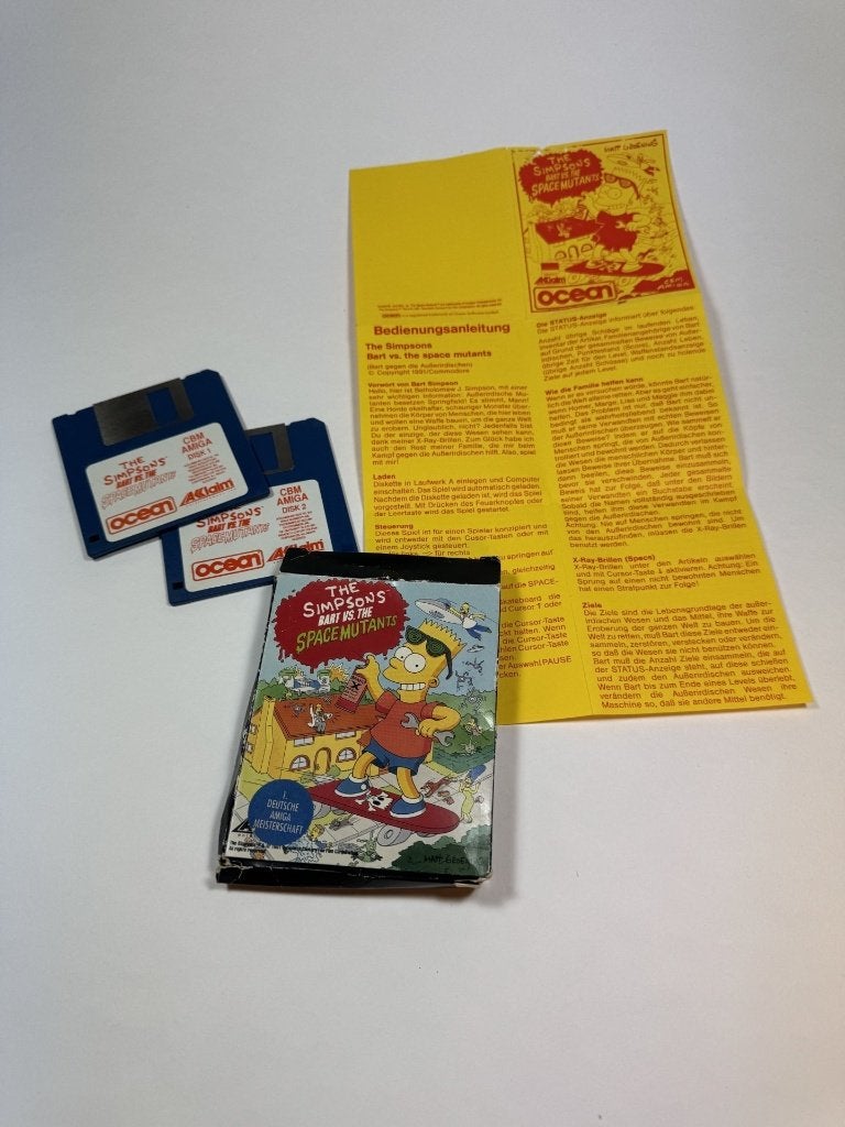 The Simpsons: Bart vs. The Space Mutants voor de Amiga, Computers en Software, Vintage Computers, Ophalen of Verzenden, Commodore