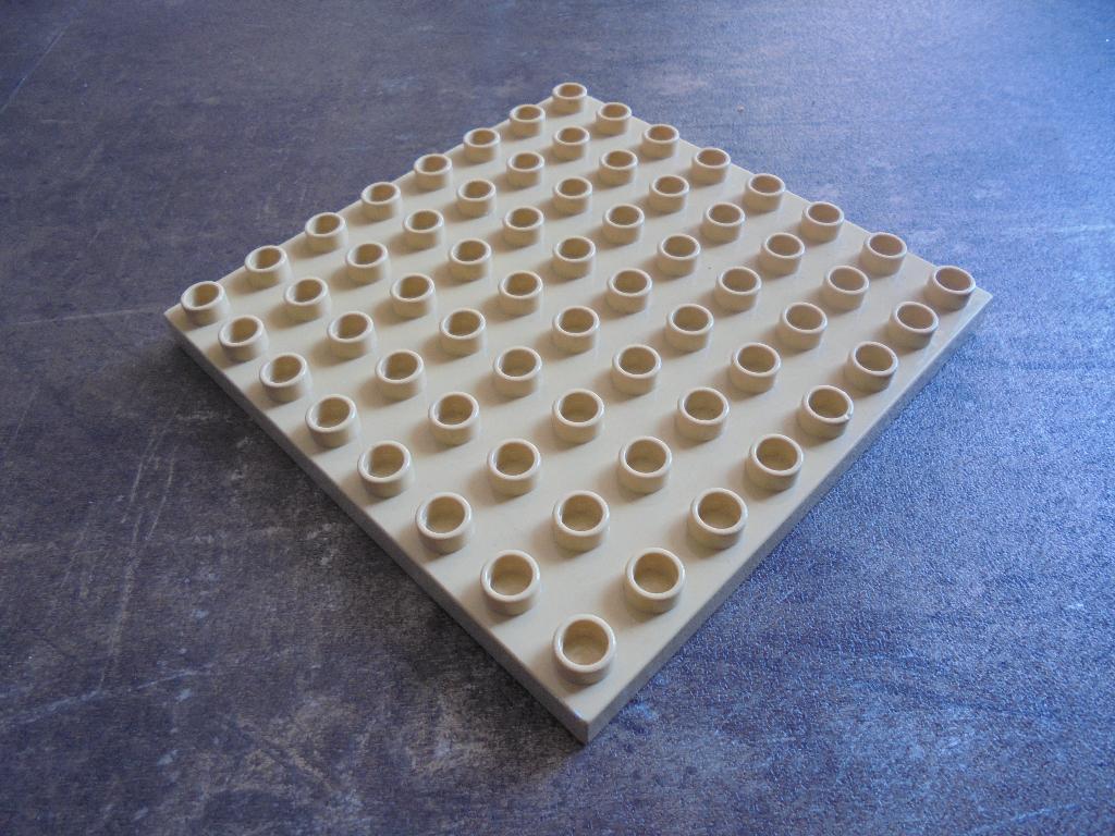 Lego Duplo Baseplate 8x8 (zie foto's) 2, Ophalen of Verzenden, Gebruikt, Losse stenen, Duplo