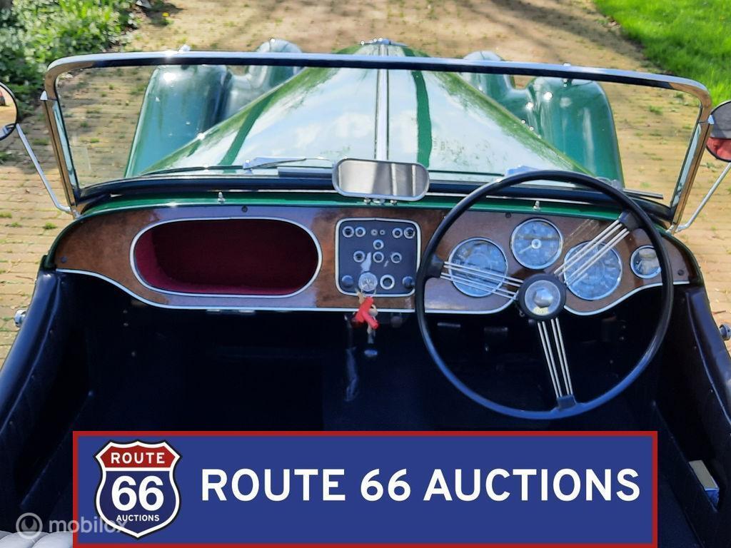 Morgan 4/4 | 1967 | Route 66 Auctions, Overige carrosserieën, Zwart, Bedrijf, Handgeschakeld
