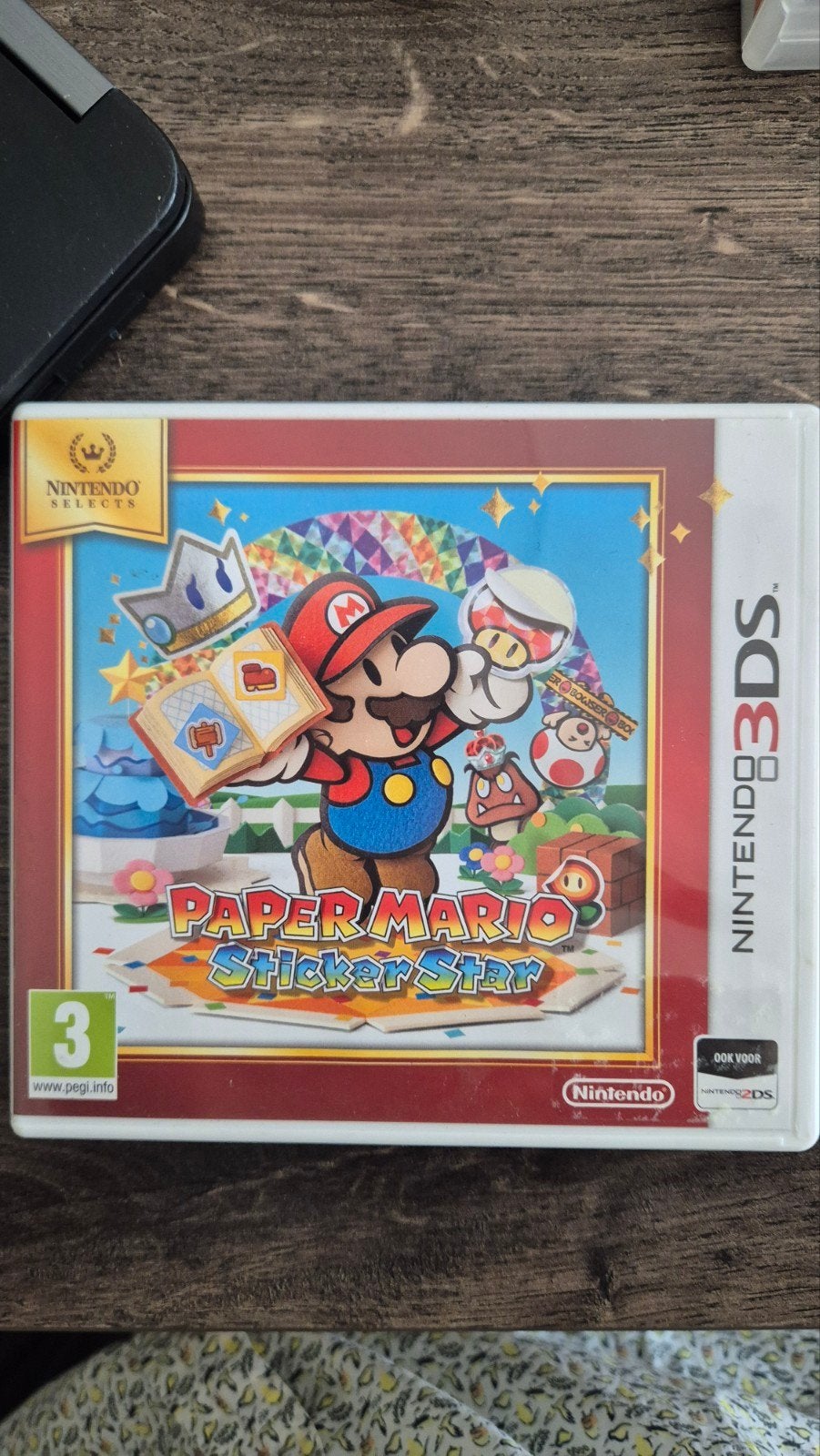 Paper Mario : Sticker Star - Selects, Overige genres, 1 speler, Ophalen of Verzenden, Zo goed als nieuw