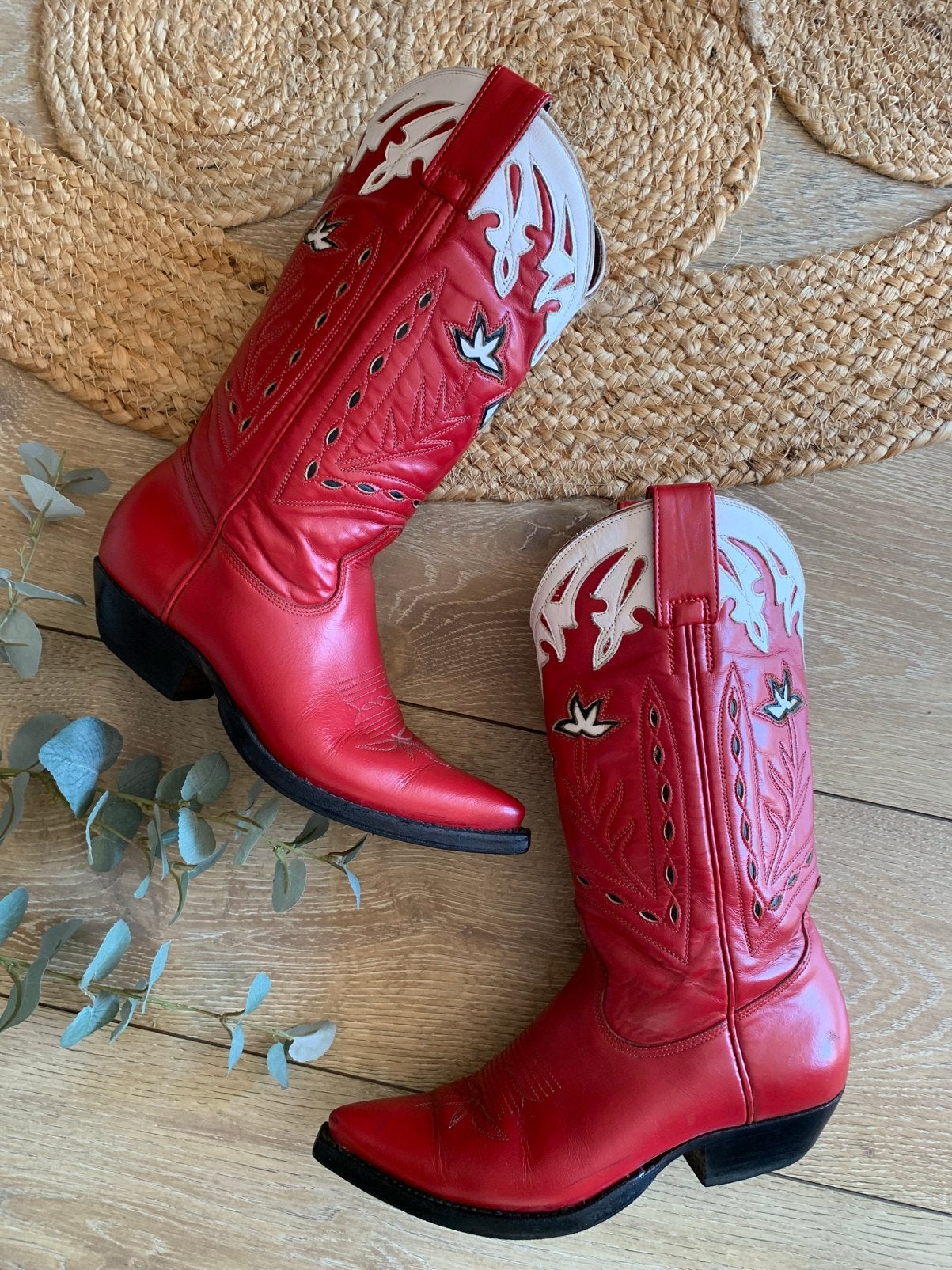 Mexicana cowboylaarzen 38 western boots bohemian laarzen, Hoge laarzen, -, -, Ophalen of Verzenden