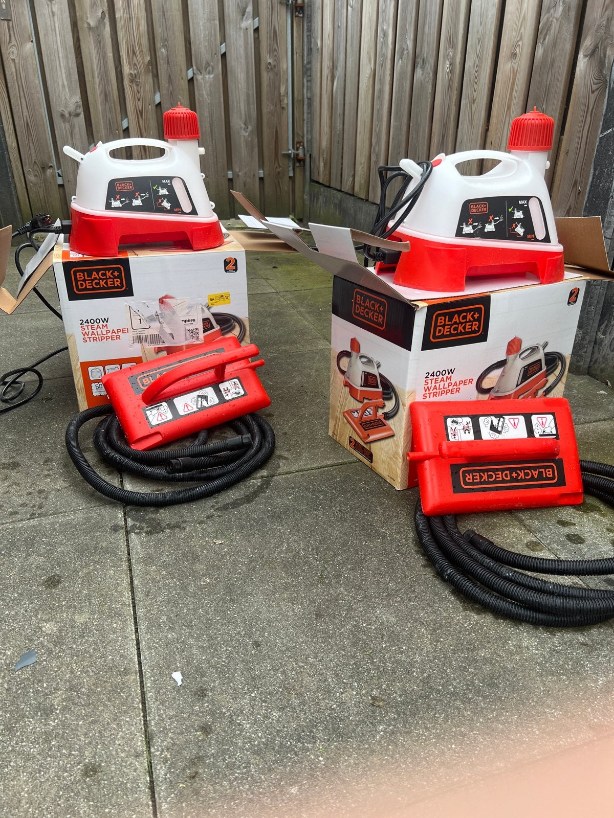 2x Black+Decker Behangafstomer 2400W, Ophalen, Gebruikt, Overige typen