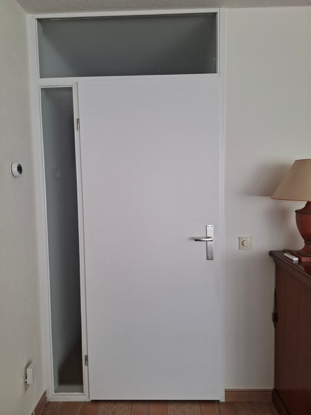afmeting 2.03x85 kleur wit, Ophalen, Gebruikt, 80 tot 100 cm, Binnendeur