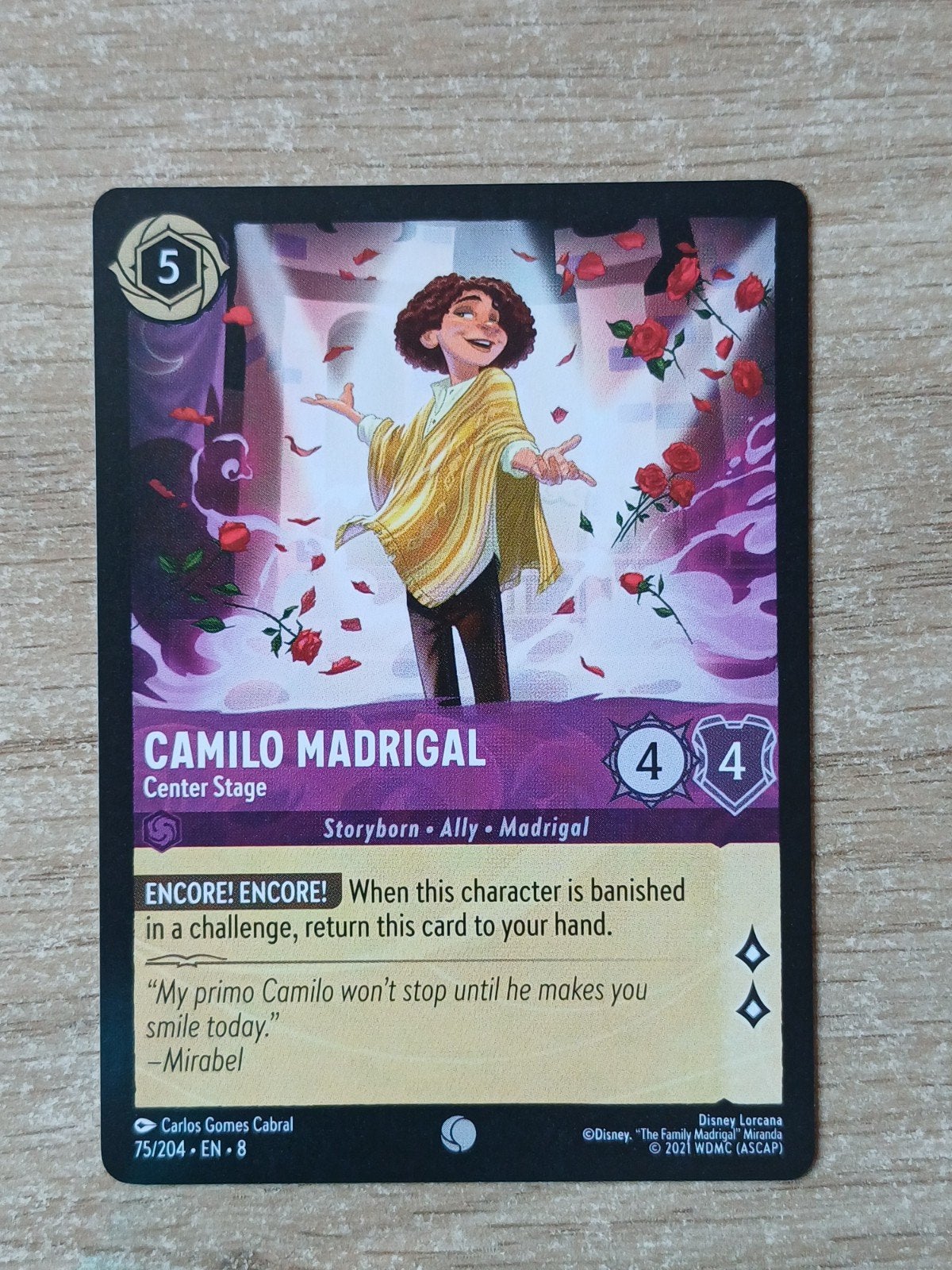 camilo madrigal 75/204, Ophalen of Verzenden, Nieuw, Losse kaart