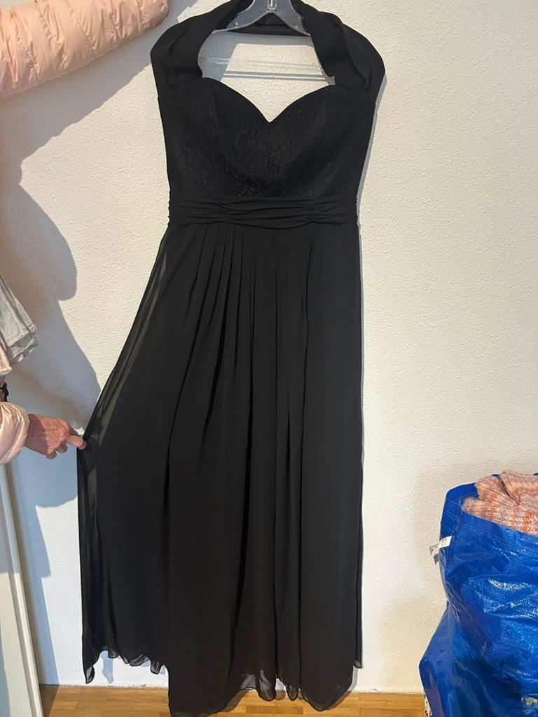 Badgley Mischka galajurk maat 42 NIEUW, Galajurk, Zwart, Maat 42/44 (L), Nieuw