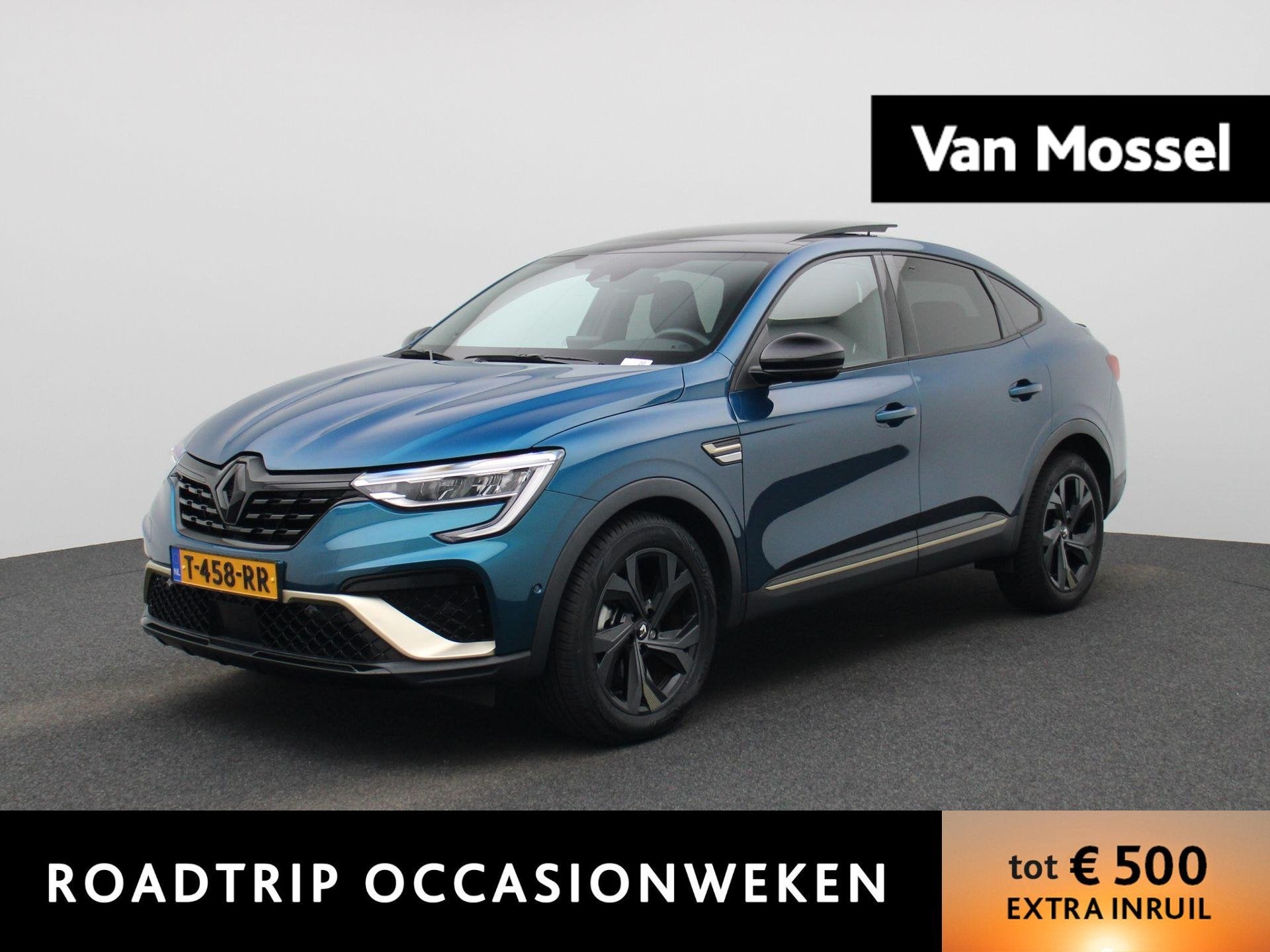 Renault Arkana 1.6 E-Tech hybrid 145 E-Tech engineered AUTOM, Auto's, Gebruikt, Euro 6, Blauw, Origineel Nederlands