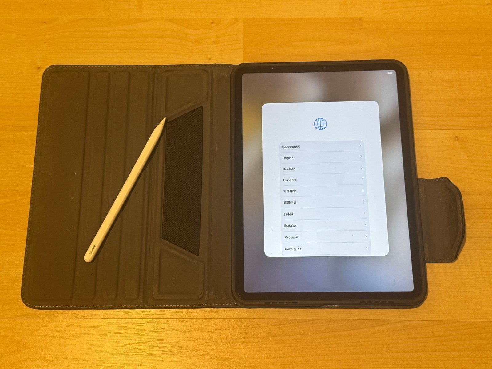 iPad Pro 2021 (M1, 256GB), Apple Pencil, Targus hoes, Ophalen, 11 inch, Zo goed als nieuw, Apple iPad Pro