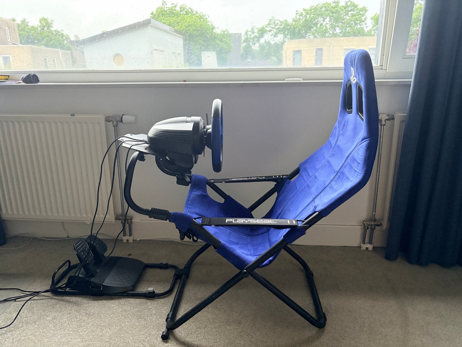 Playseat racestoel met Thrustmaster stuur en pedalen, Spelcomputers en Games, Spelcomputers | Sony PlayStation Consoles | Accessoires