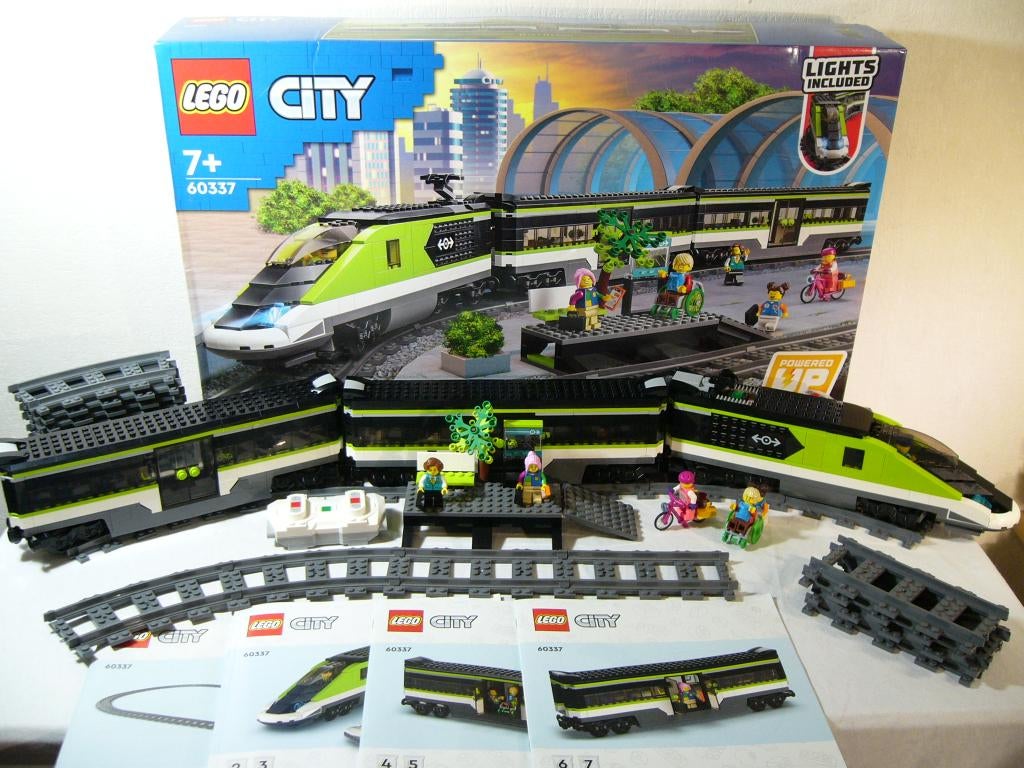 Lego RC Train 60337 Express Passenger Train, City, Lego, Ophalen of Verzenden, Zo goed als nieuw