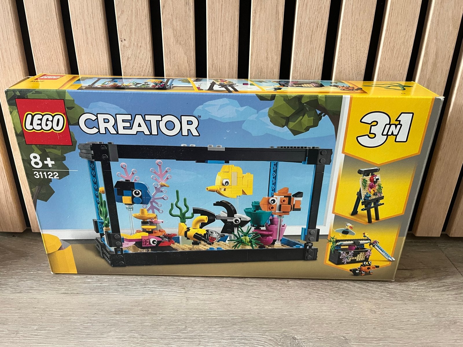 Lego Creator 31122 Vis Aquarium 3-in-1, Lego, Ophalen of Verzenden, Zo goed als nieuw, Compleet