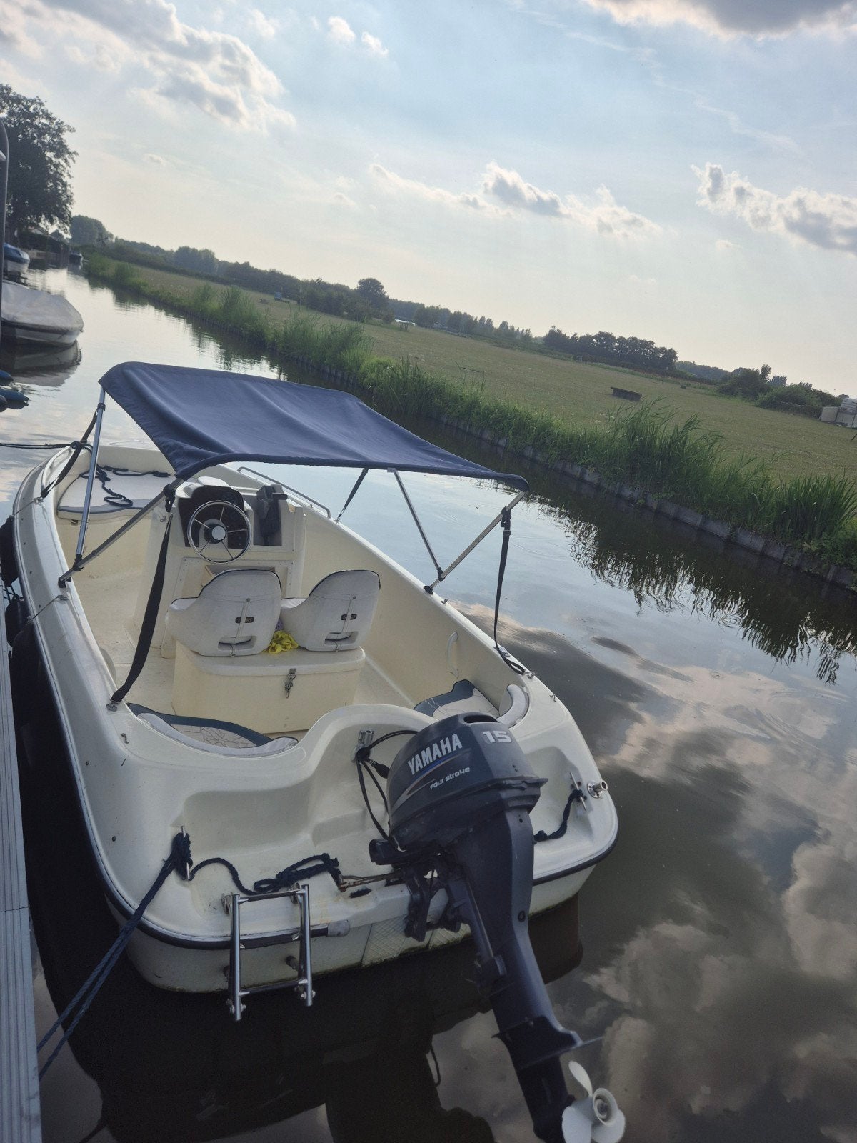 Motorboot met trailer te koop, Ophalen, Gebruikt, 5 m, 2 m