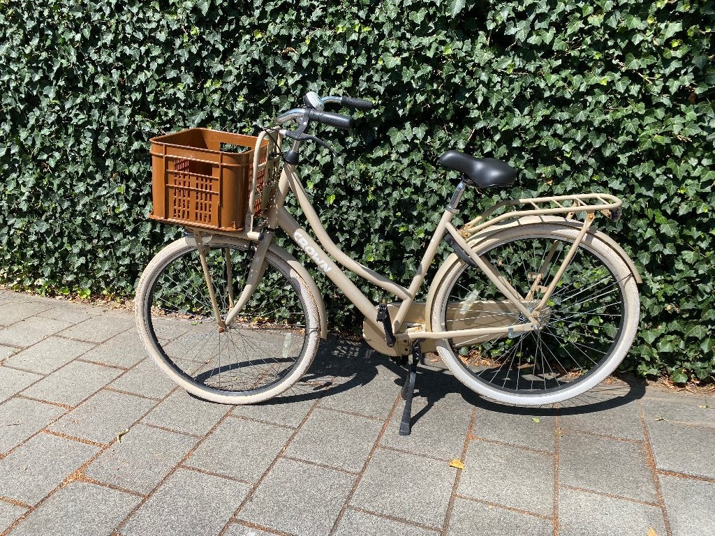 Transportfiets, Fietsen en Brommers, Velgrem, Versnellingen, 56 cm of meer, Zo goed als nieuw