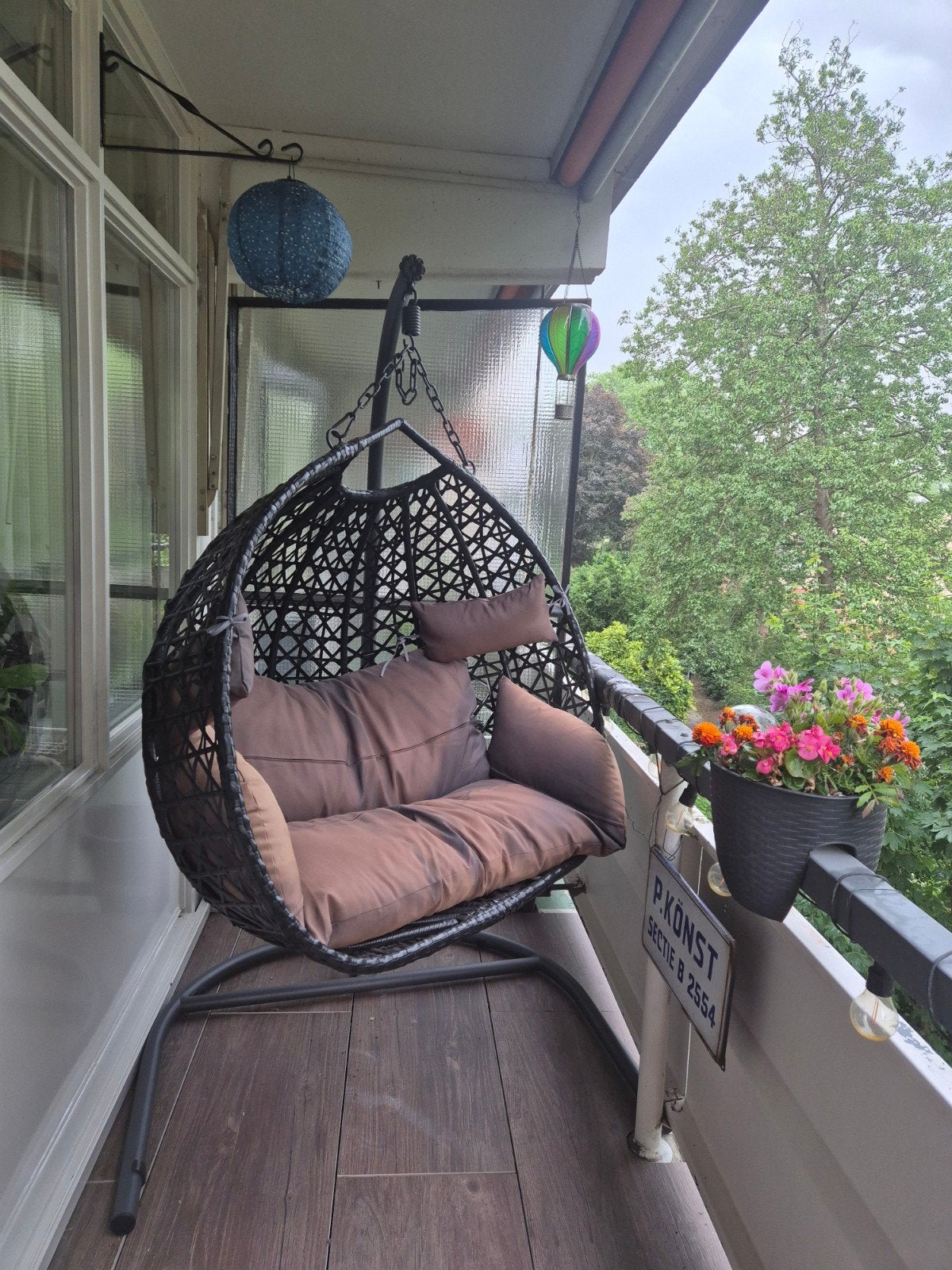 Hang/schommelstoelen, Ophalen of Verzenden, 2 zitplaatsen