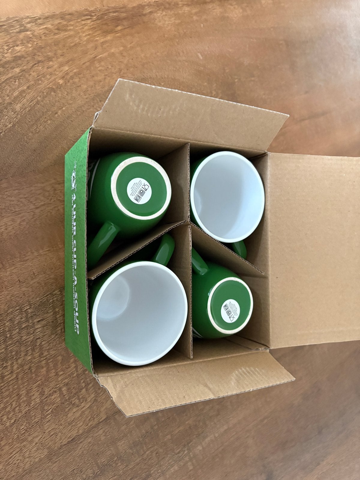 4 nieuwe Cup a Soup kommen, Nieuw, Ophalen of Verzenden, Kom(men), Overige stijlen