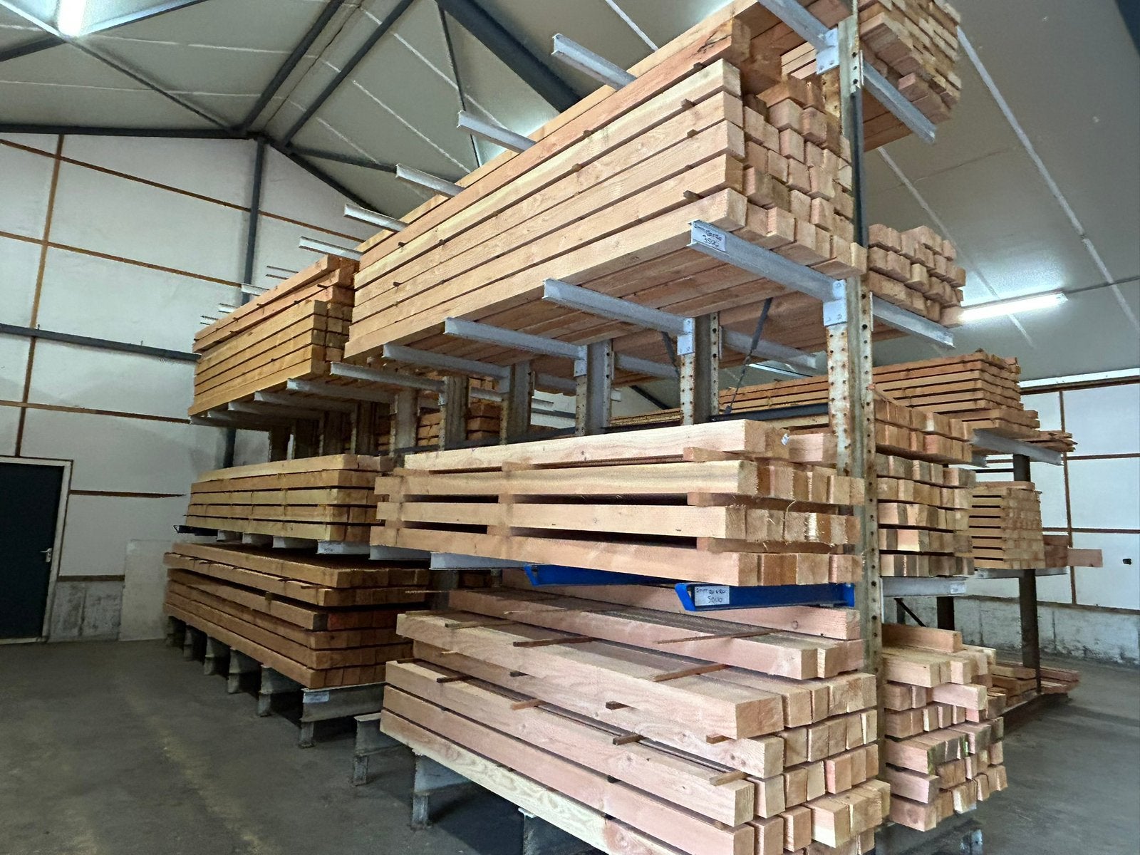 Douglas palen 120x120mm fijnbezaagd paal balk staander, Ophalen, Nieuw, 250 cm of meer, Palen