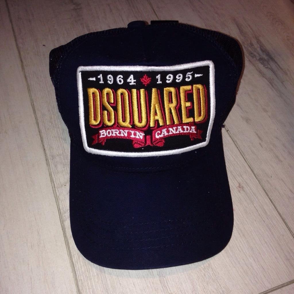 Dsquared pet blauw verstelbaar, Dsquared2, Pet, Gedragen, One size fits all