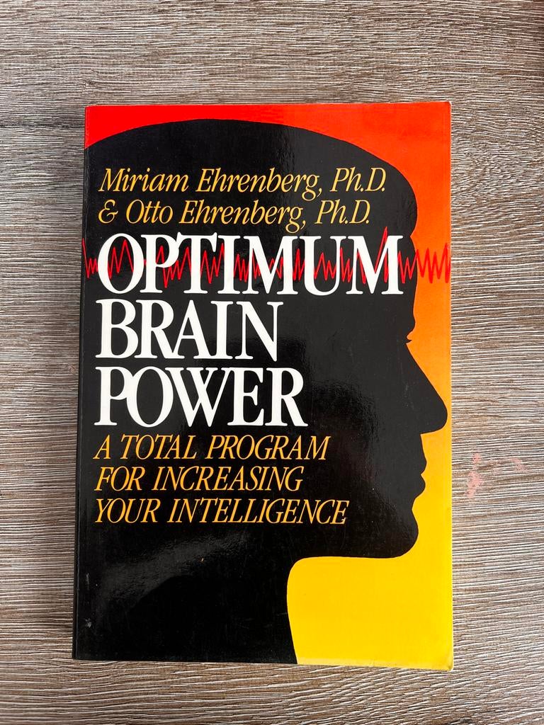 Boek: Optimum Brain Power: Verhoog je intelligentie, Ophalen, Gamma, Gelezen, Overige niveaus