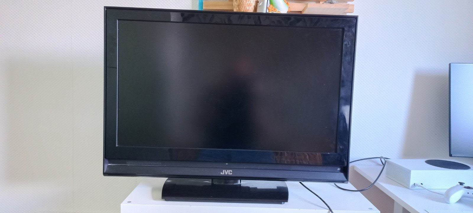 JVC LT-32A85ZU LCD TV - 32 inch, Gebruikt, 50 Hz, 80 tot 100 cm, Ophalen