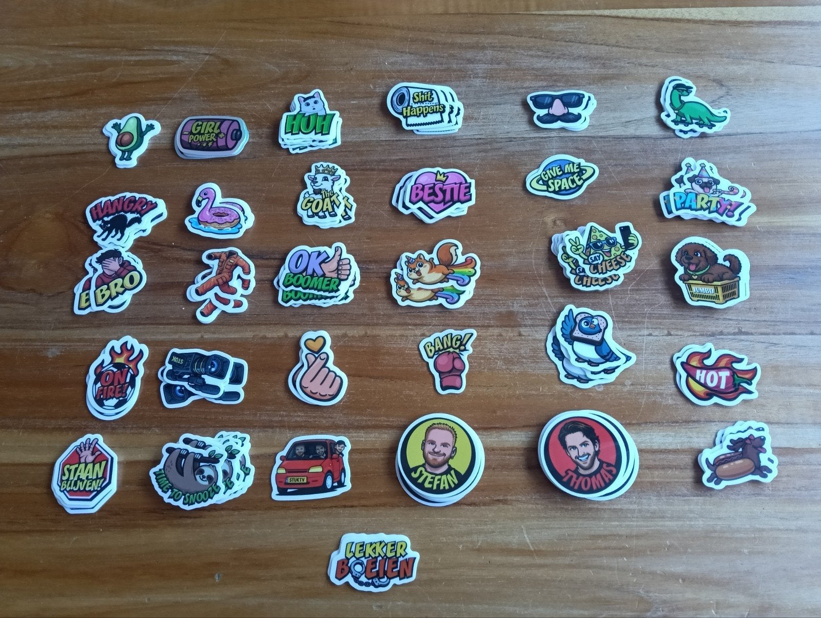 Stickers van StukTV van de Jumbo / Stickerjacht, Verzamelen, Jumbo, Ophalen of Verzenden