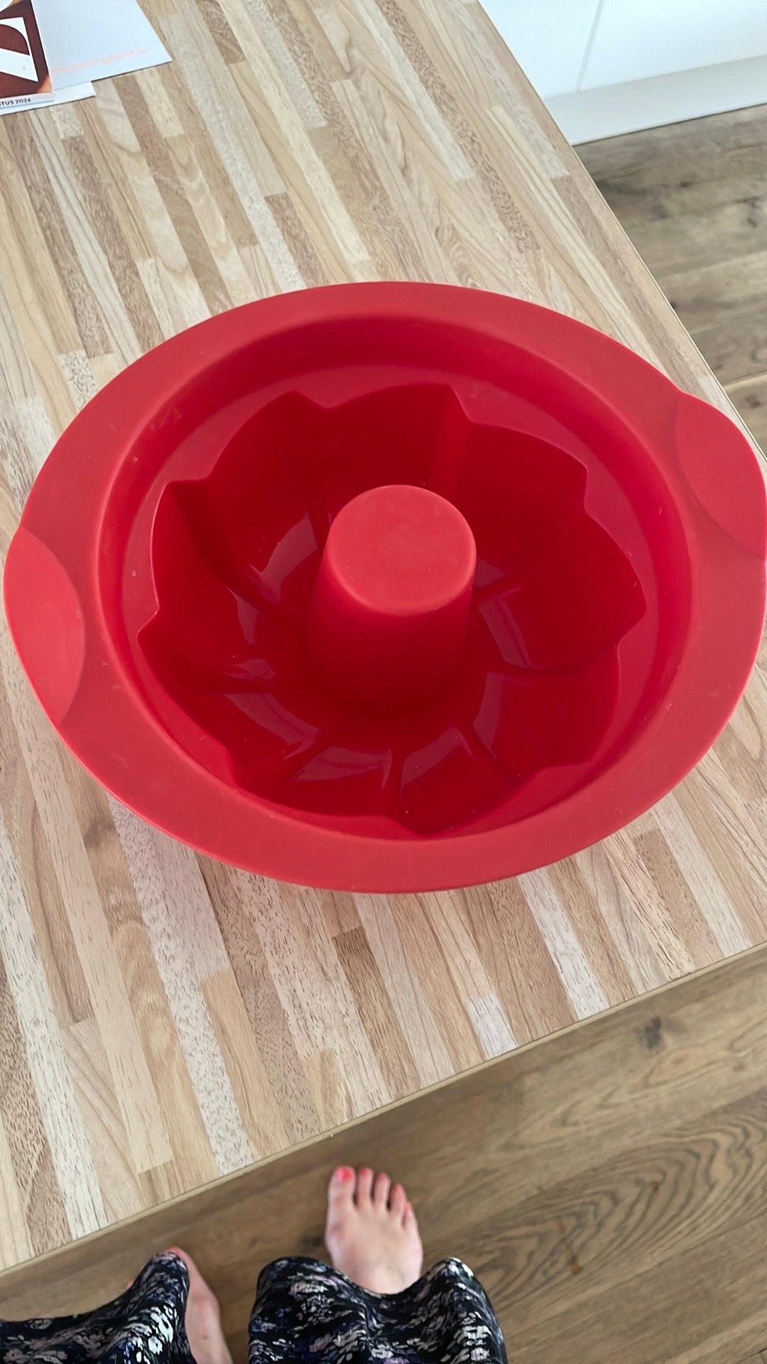Tupperware siliconen bakvorm Tulband klein, Huis en Inrichting, Keuken | Tupperware, Ophalen of Verzenden, Zo goed als nieuw, Overige typen