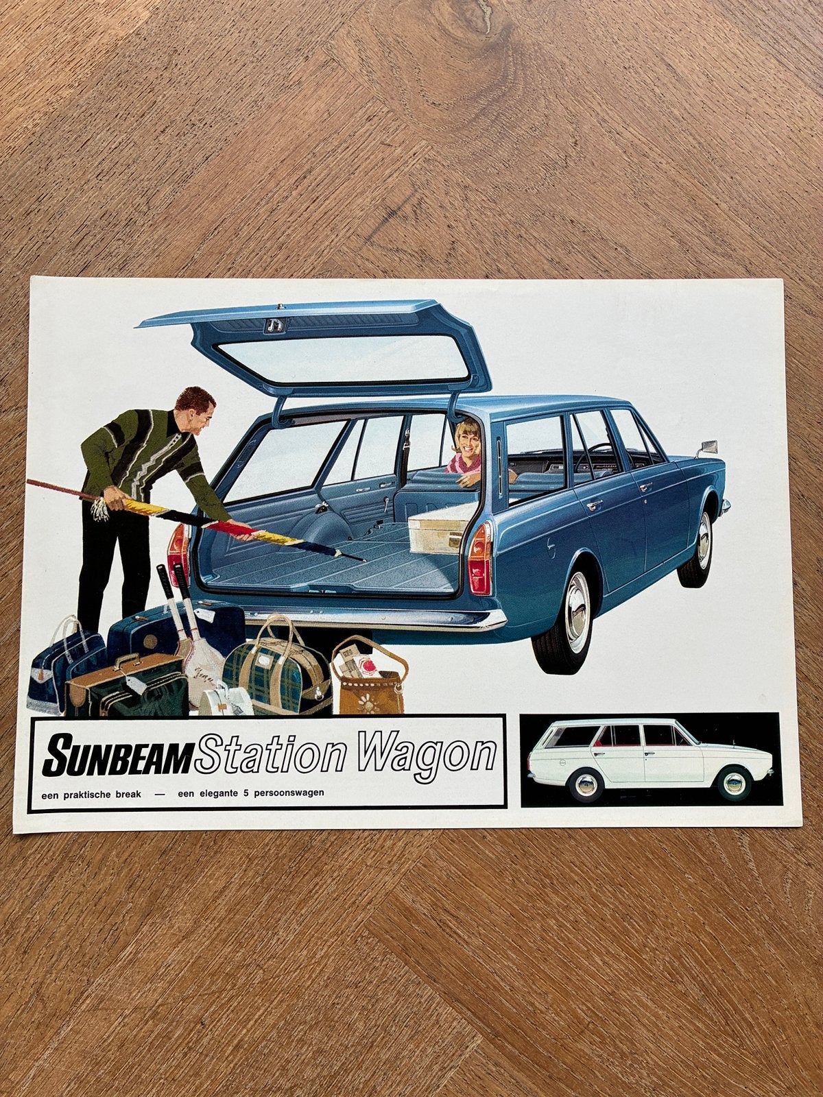Sunbeam Station Wagon brochure, Verzenden, Zo goed als nieuw, Overige merken