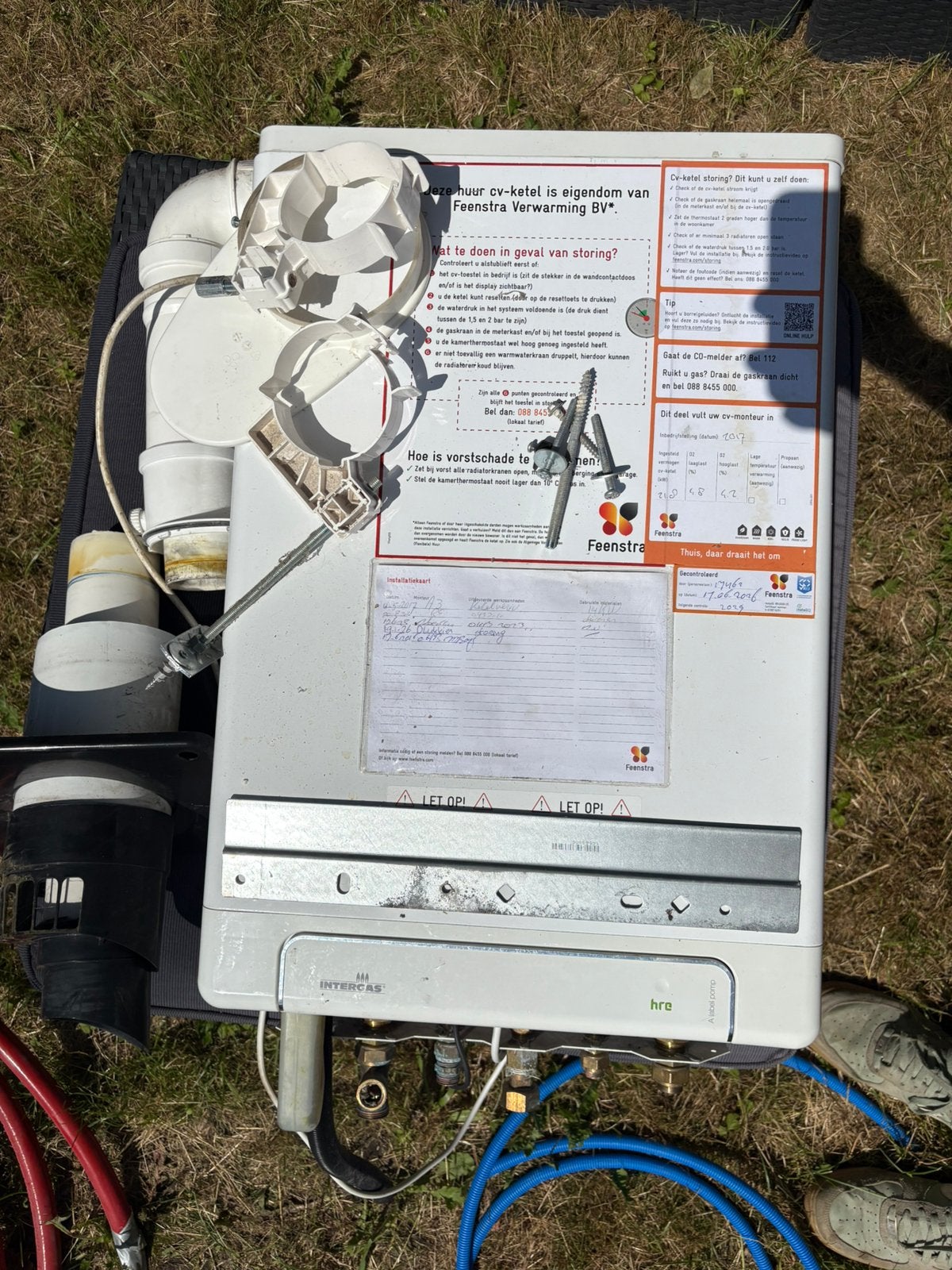 CV Intergas 2017, Ophalen, 30 tot 80 cm, Cv-ketel of Combi-ketel, Minder dan 60 cm