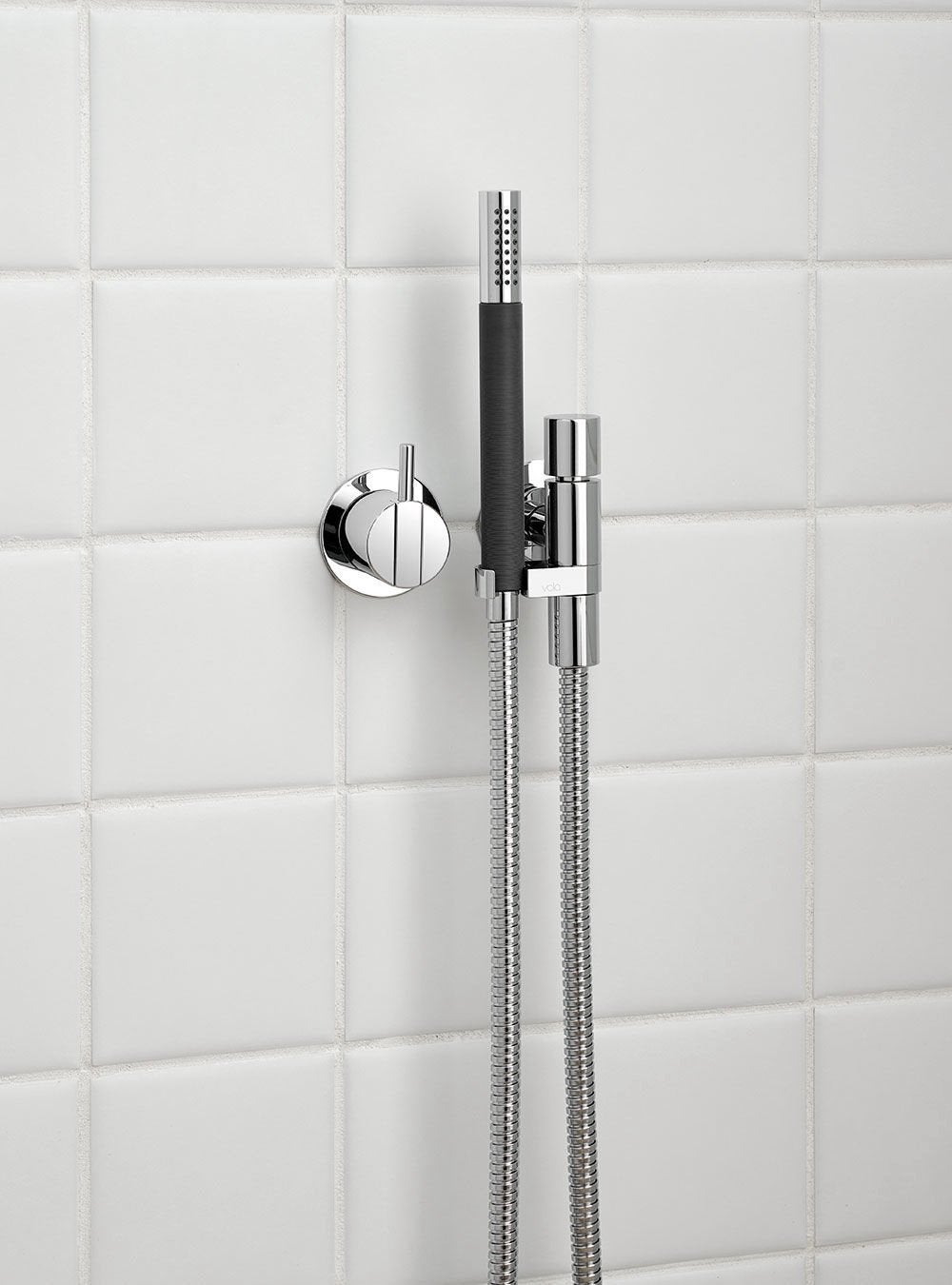 Vola thermostatische kraan met knop en handdouche slang, Ophalen, Gebruikt