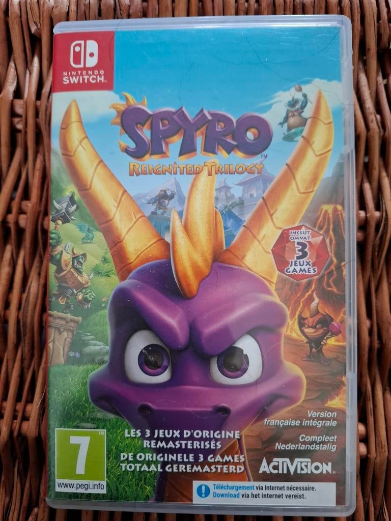 Spyro Reignited Trilogy Nintendo Switch, Spelcomputers en Games, Ophalen
